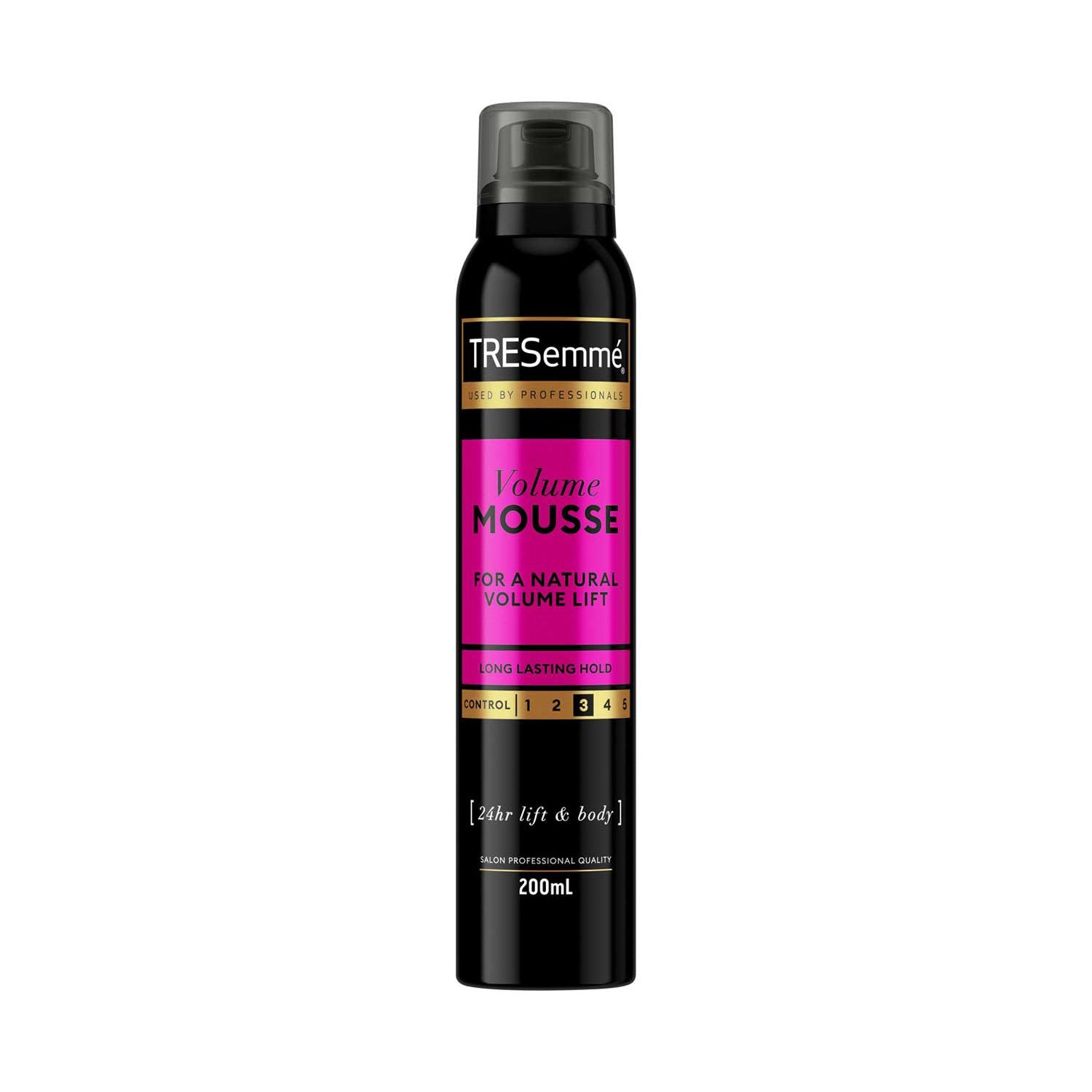 TRESemmé hair mousse 24hr Lift & Body 200ml, imported from the UK