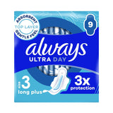 Always sanitary towels Long Plus Size 3 9 pads, UK version