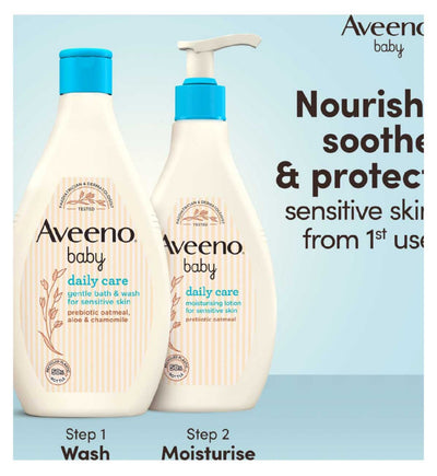 Aveeno Baby Daily Care Milde Bad- og Vaskegel 400ml