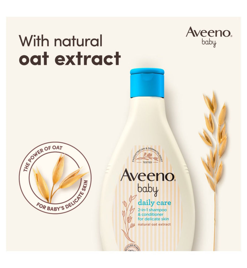 Aveeno Baby Shampoo 2-in-1 250ml - British product
