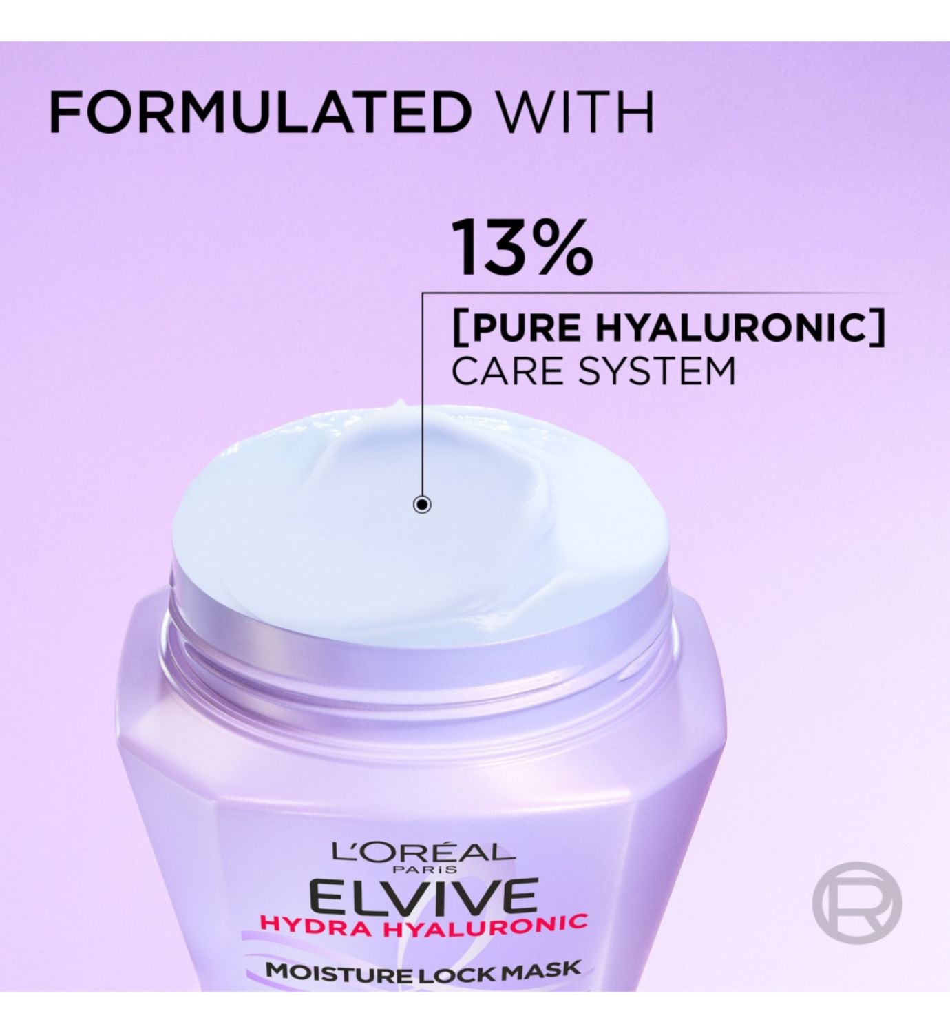 L'Oréal Paris Hydra Hyaluronic Moisture Wrapping Mask 300ml, UK version