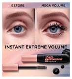 L'Oréal Paris Air Volume Mega mascara waterproof black, UK version