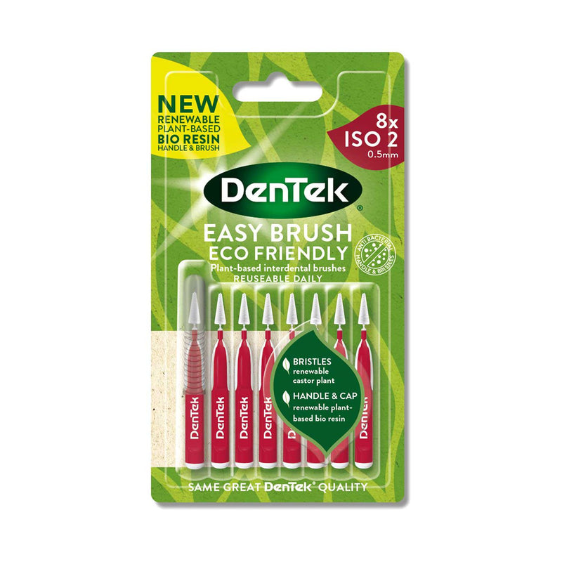 DenTek ECO Interdental Brush 8 pack - British product