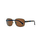 Boots Mens polarised sunglasses brown metal frame - British product