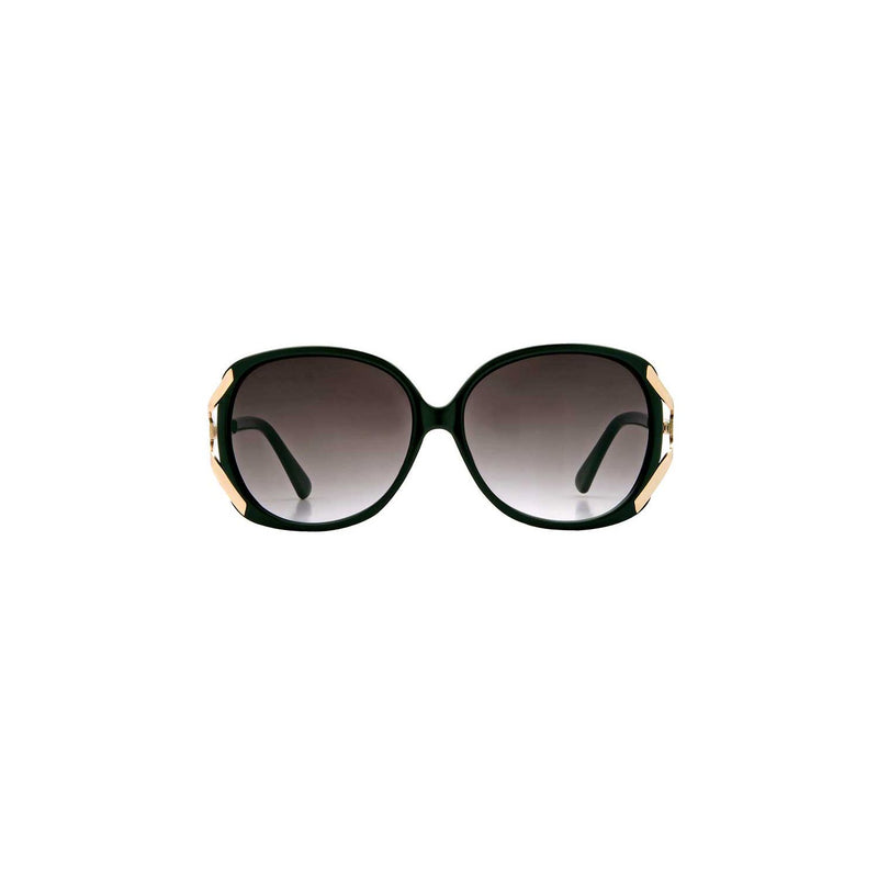 Boots black square frame fashion women's sunglasses - British product