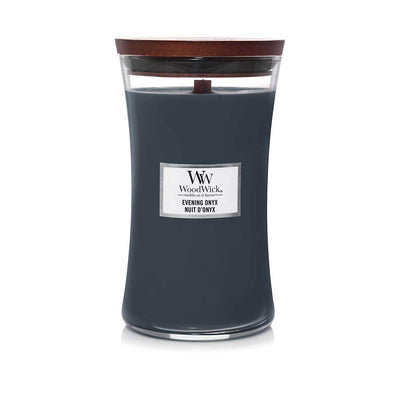 Boots Woodwick Evening Onyx Large Candle- Buy online at McGrocer