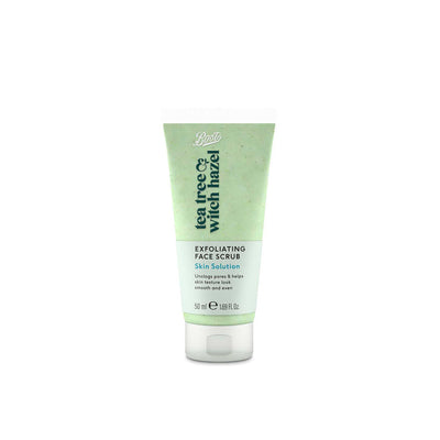 Boots Tea Tree & Hamamelis Peeling-Gesichtspeeling 50 ml