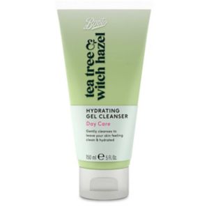 Boots Teebaum-Hamamelis-Feuchtigkeitsgel-Reinigungsgel 150 ml