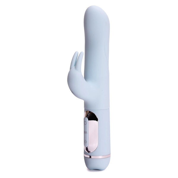 Swivelling Dual Stimulation Silicone Rabbit Vibrator