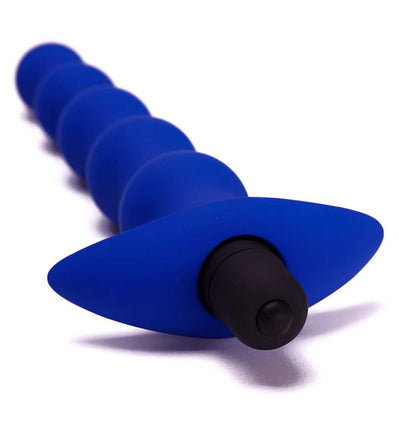 Ann Summers Vibrierende Silikon-Analkugeln Blau