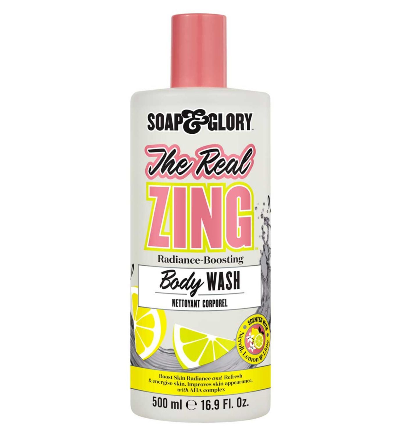 Soap  Glory The Real Zing Body Wash 500ml