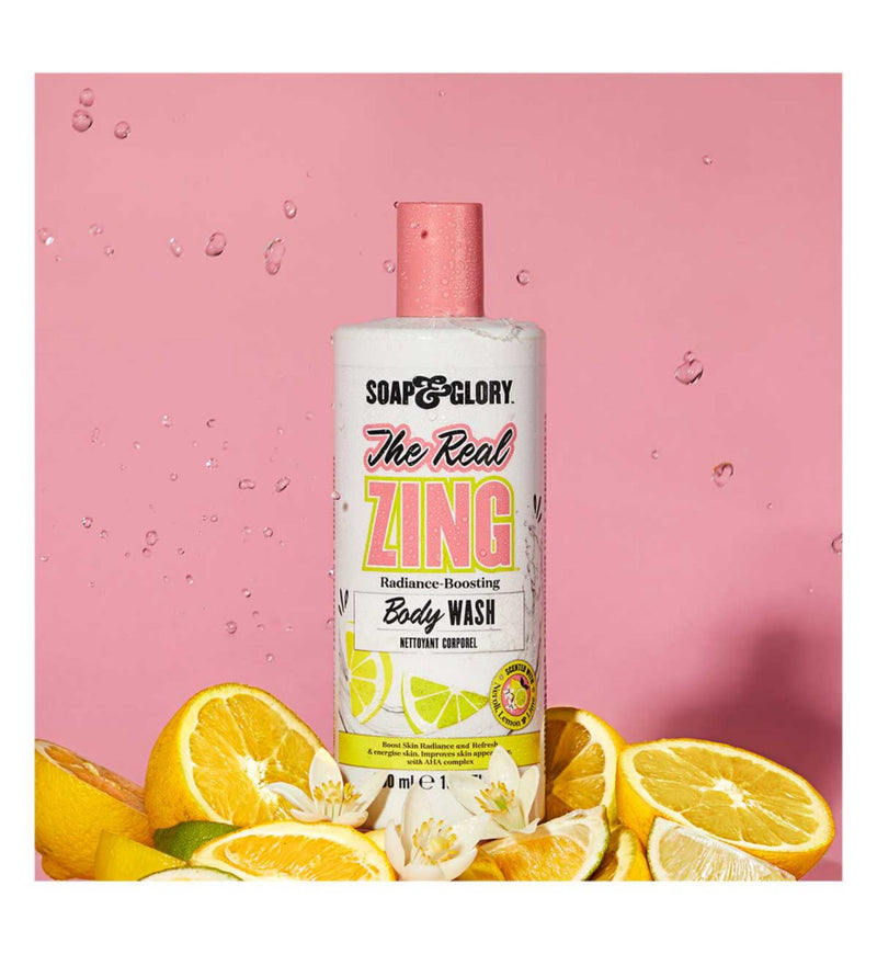 Soap  Glory The Real Zing Body Wash 500ml