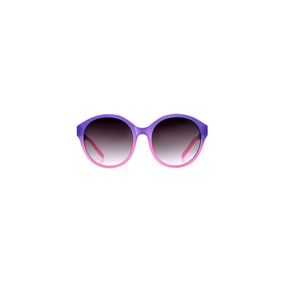 Boots Kids Mädchen Sonnenbrille mit rundem Rahmen, lila, pinker Farbverlauf, rauchgraue Gläser