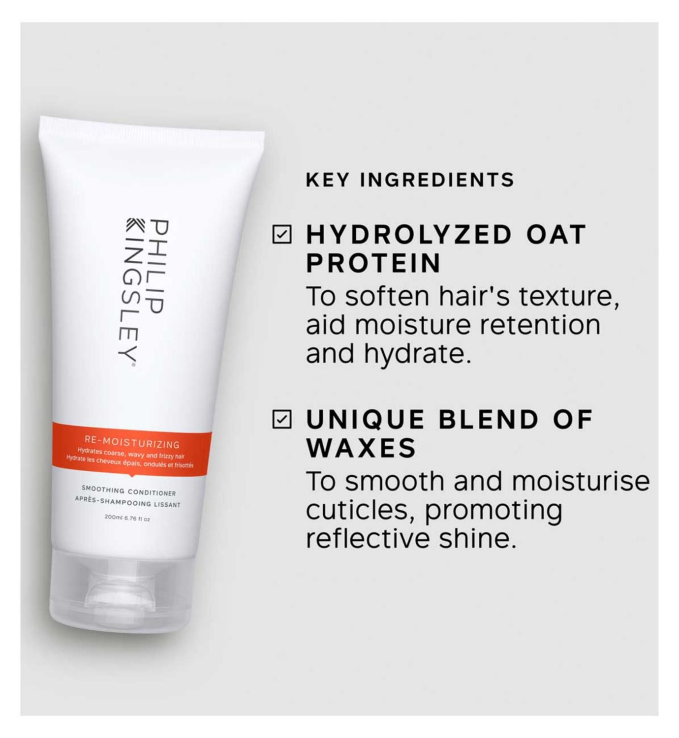 Philip Kingsley Re-Moisturizing conditioner 200ml - British product