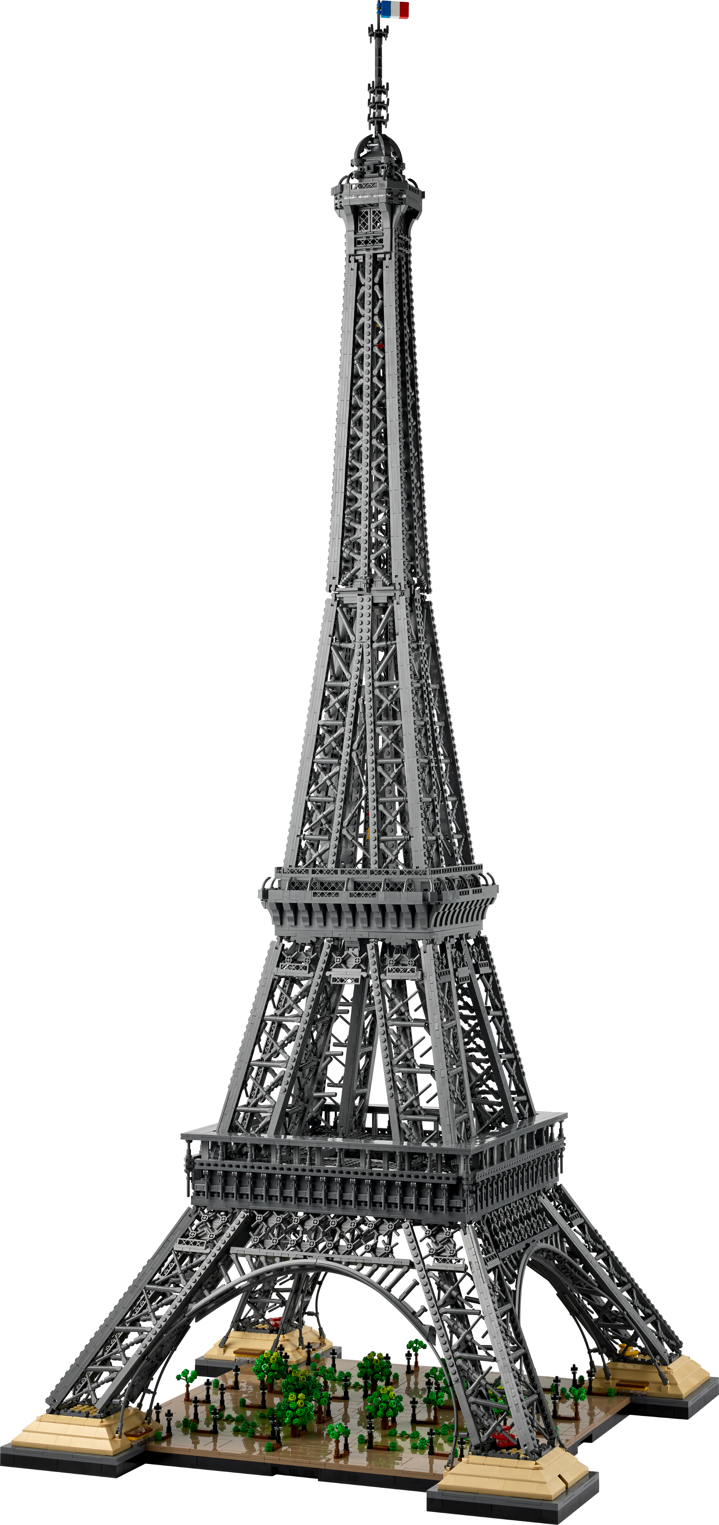 LEGO Eiffel Tower 10001 Piece Model Set, UK version
