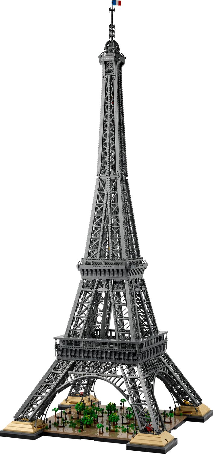 LEGO Eiffel Tower 10001 Piece Model Set, UK version
