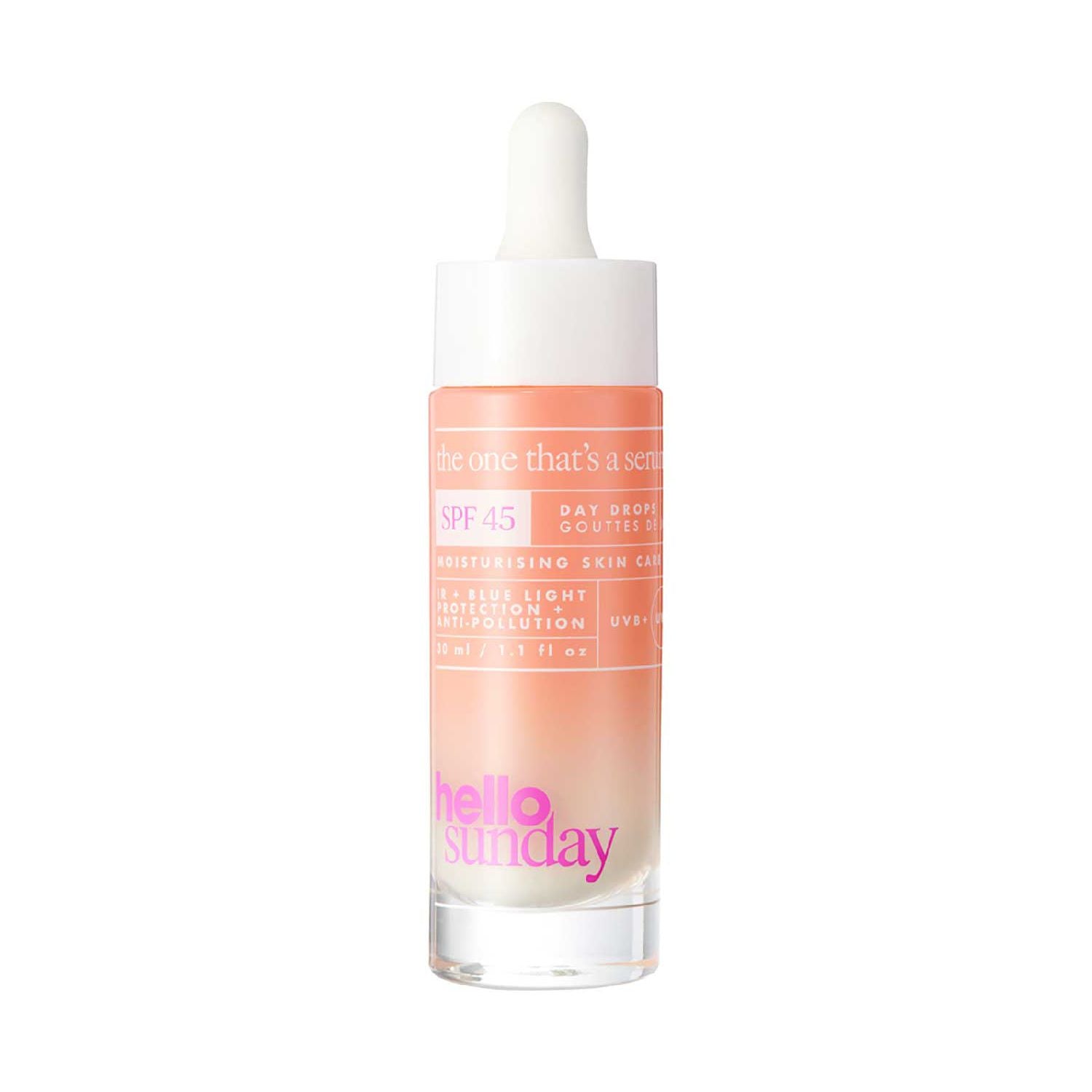 Hello Sunday serum SPF45 30ml (British brand)