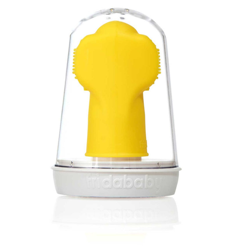 Frida Baby silicone finger toothbrush for babies, UK version