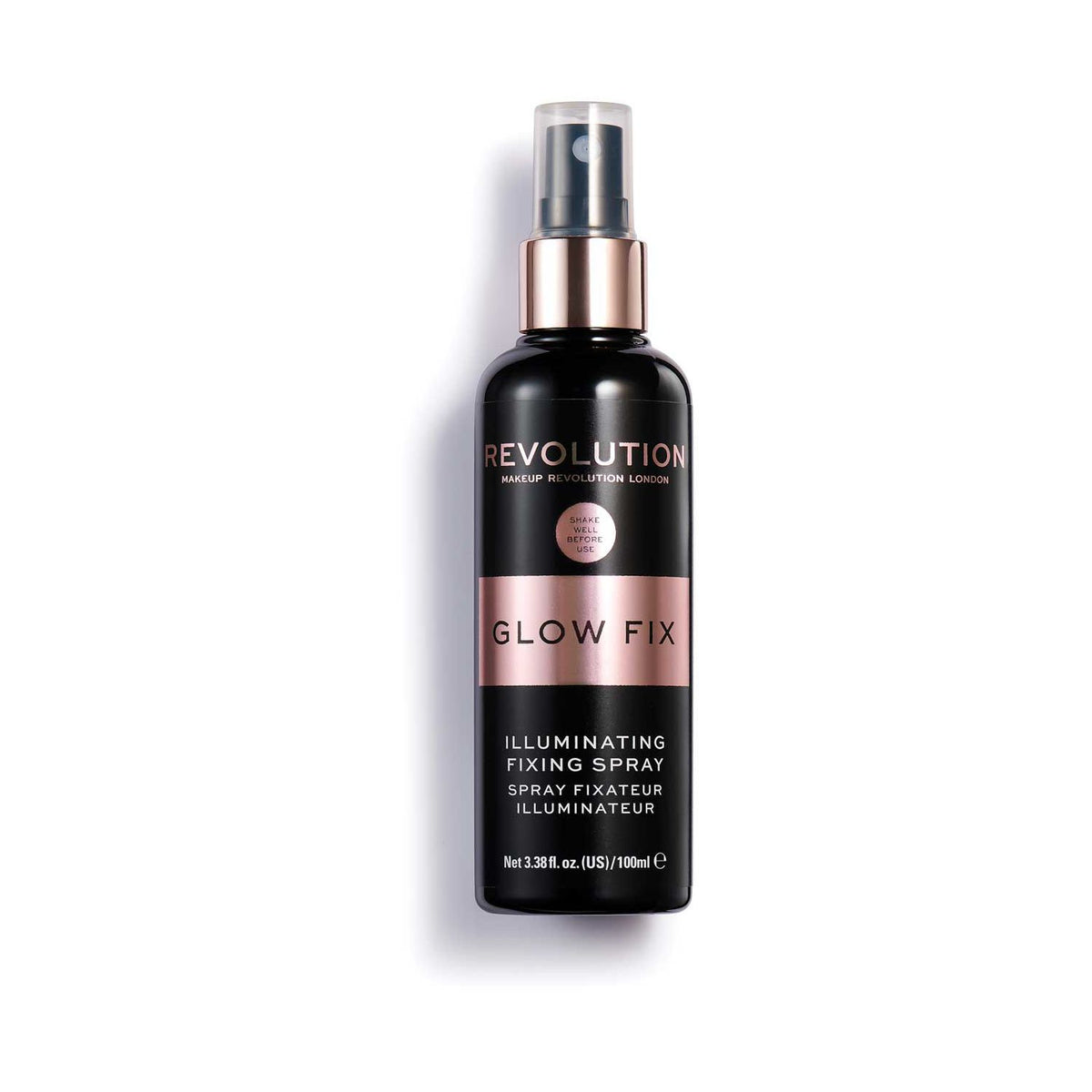 Revolution Glow Fix Illuminating Fixing Spray 100ml - British product
