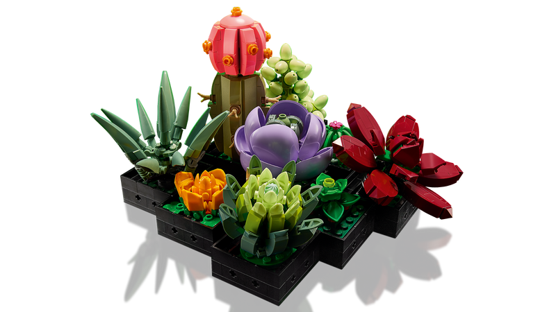 LEGO Succulents Botanicals 771 Piece Building Set (British brand)