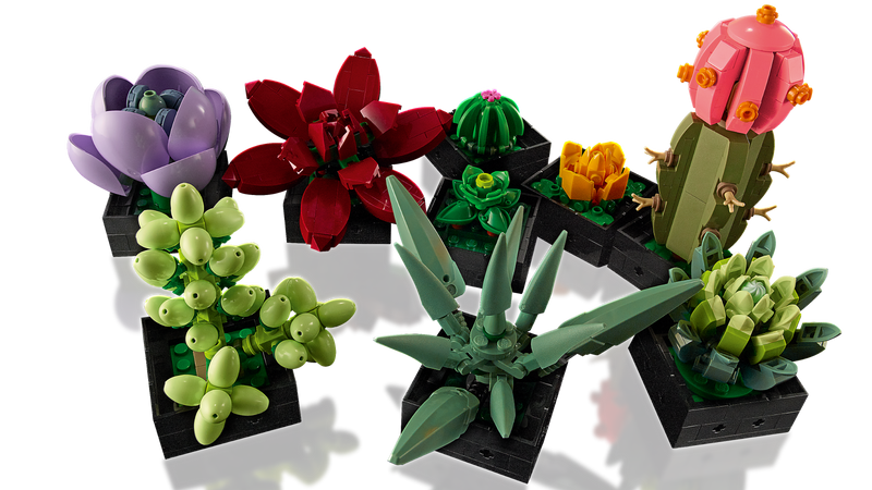 LEGO Succulents Botanicals 771 Piece Building Set (British brand)