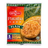 Spring Home plain paratha frozen flatbread (British brand)
