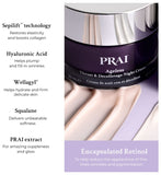 PRAI Beauty Ageless Throat & Decolletage Night Crème 50ml, imported from the UK