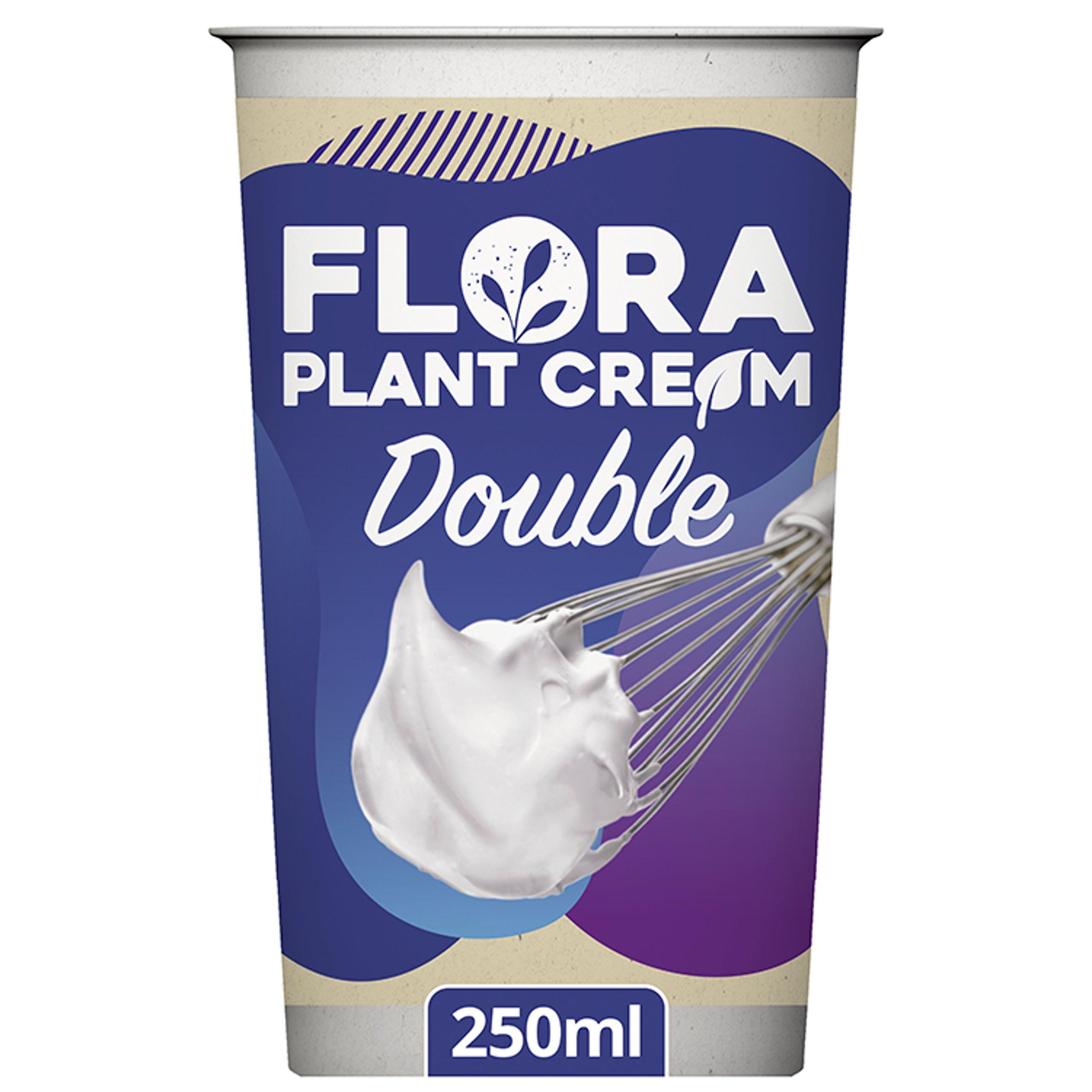 Flora Plant Cream Double 250ml GOODS Sainsburys   