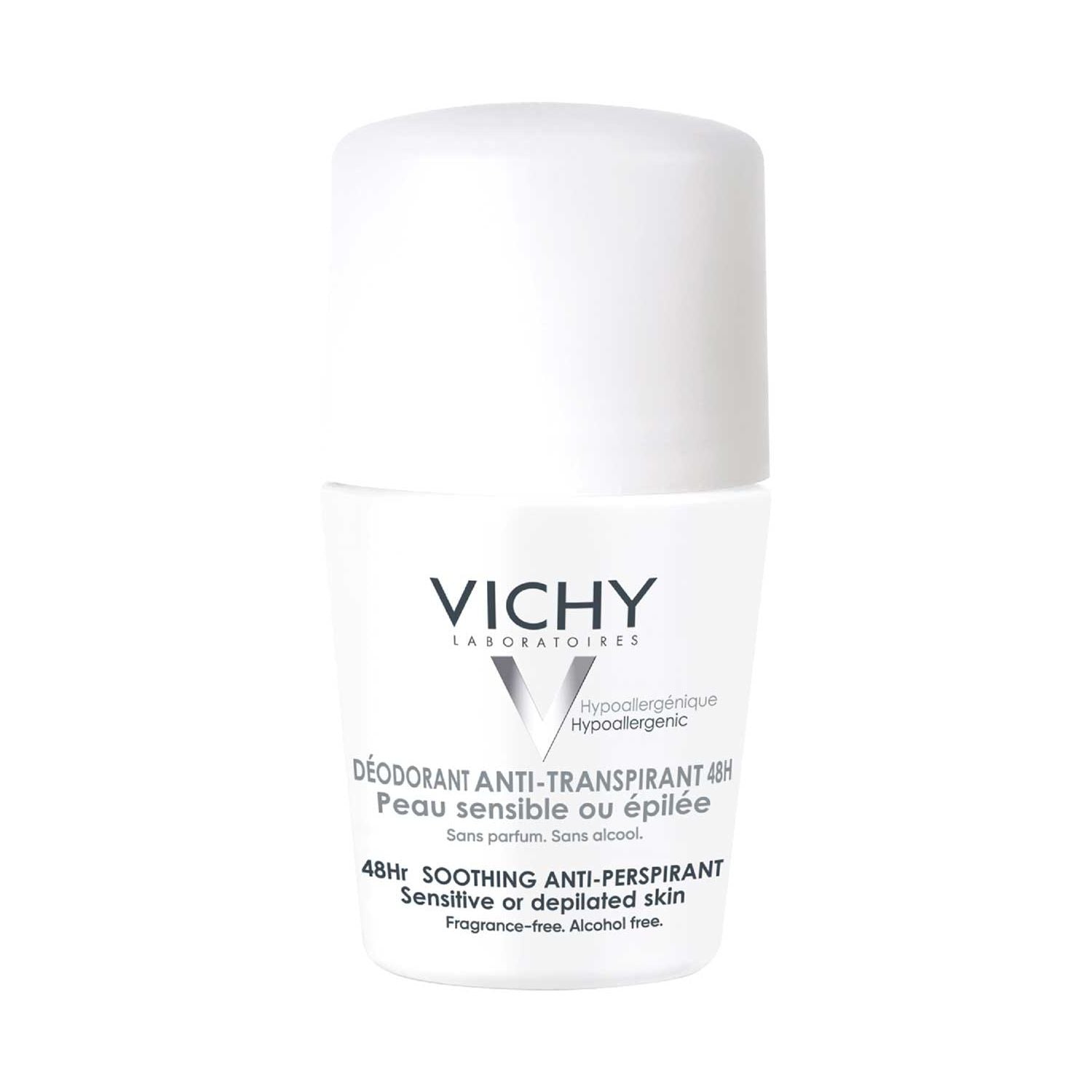 Vichy soothing roll-on antiperspirant 50ml, UK version