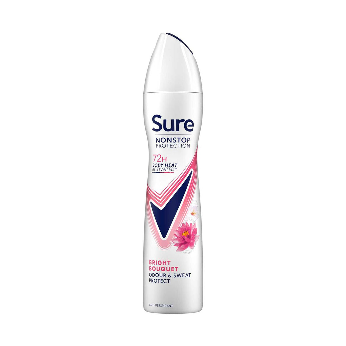 Sure antiperspirant spray Bright Bouquet 250ml (British brand)