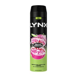 Lynx Epic Fresh مزيل العرق بخاخ للجسم جريب فروت أناناس 250 مل