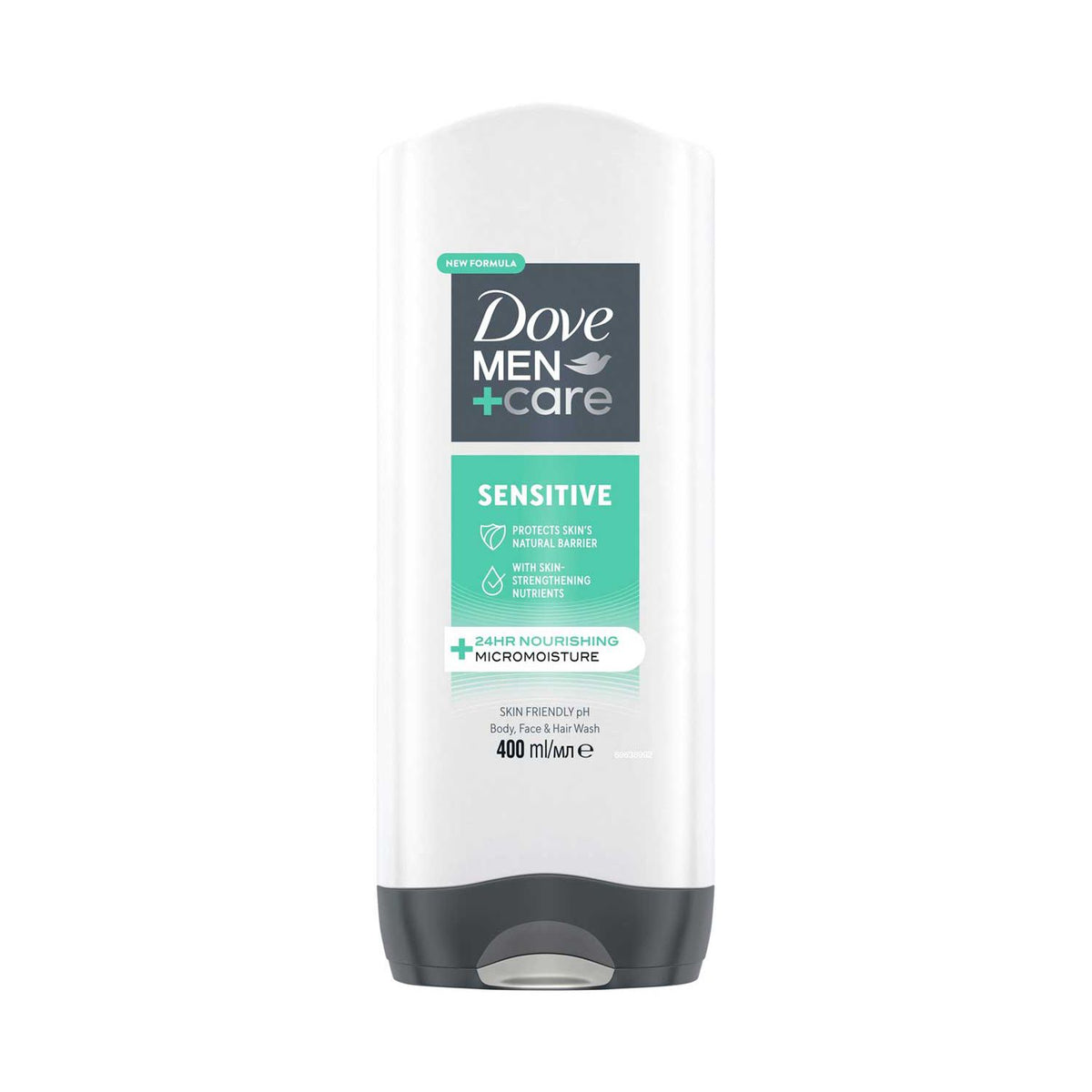 Dove Men+Care Sensitive Body Wash 400ml - British product