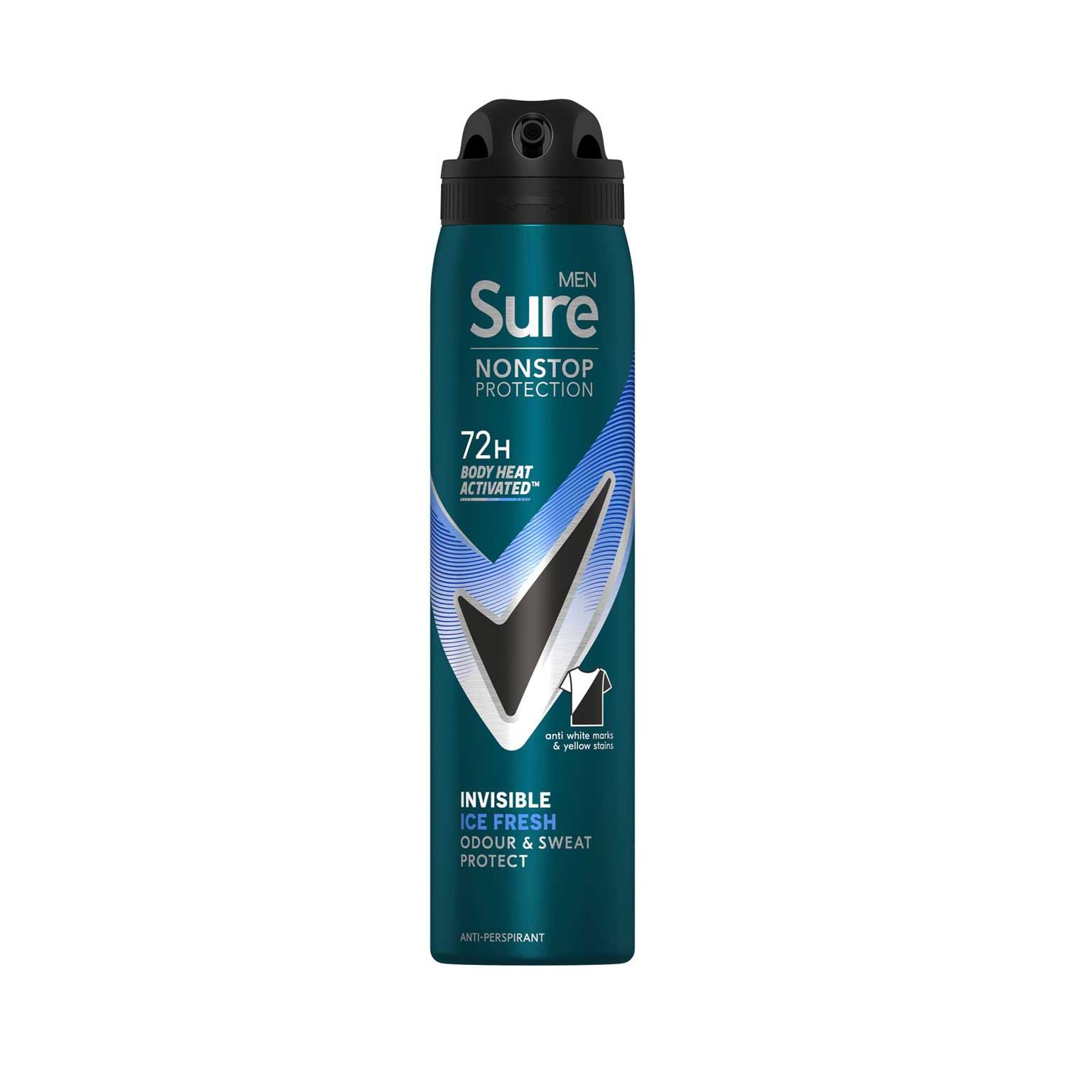 Sure antiperspirant Invisible Ice Fresh 250ml - British product