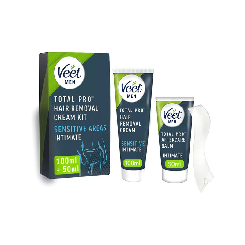 Veet men intimate hair removal cream kit - imported from the UK