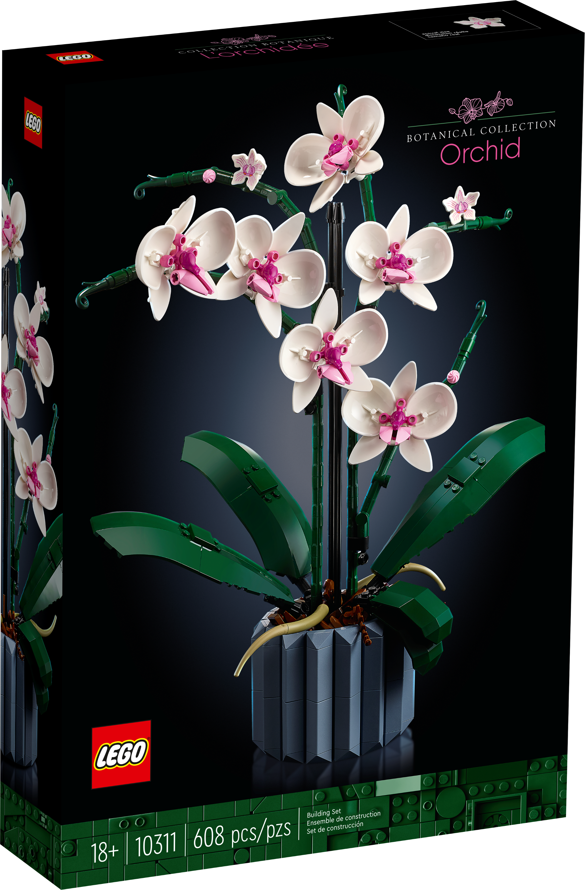 LEGO Orchid model 608 piece set (British brand)