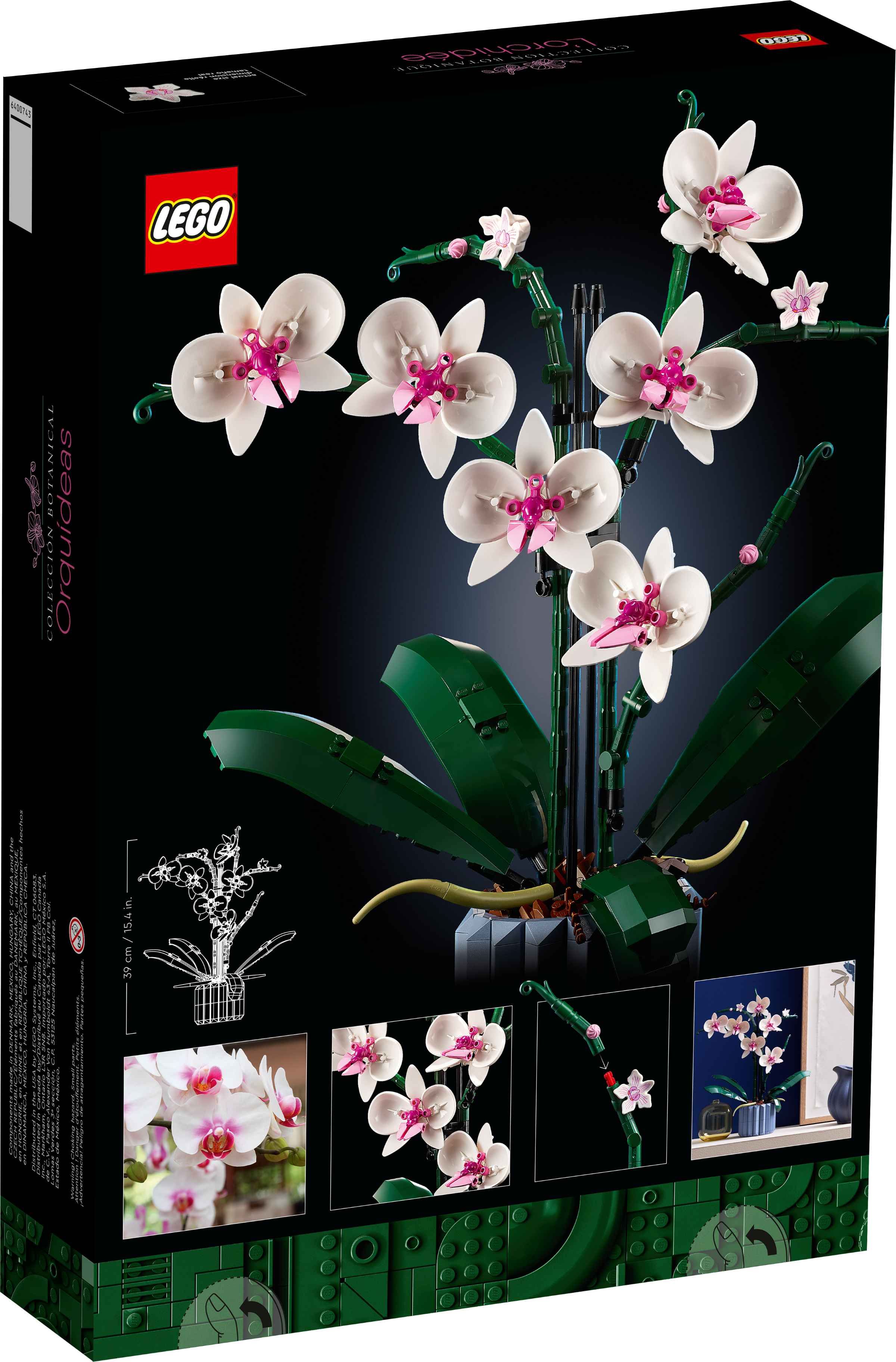 LEGO Orchid model 608 piece set (British brand)