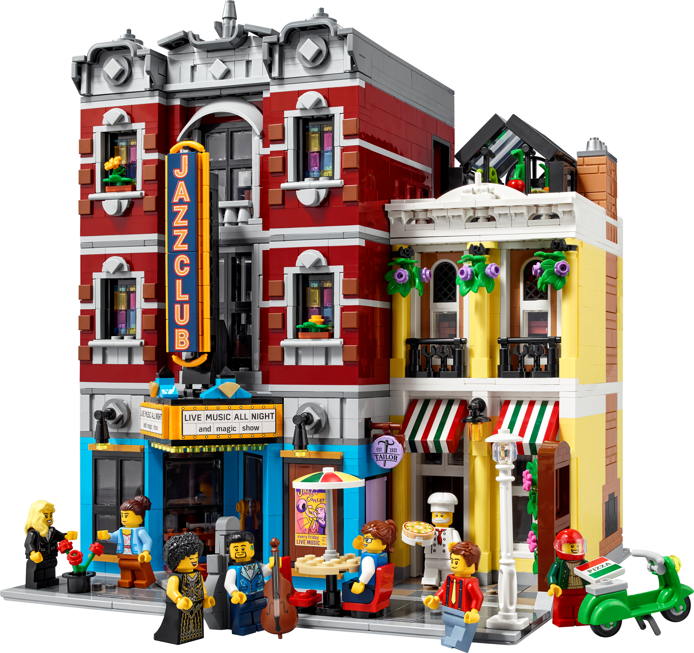 LEGO Jazz Club modular building set 2899 pieces, imported from the UK