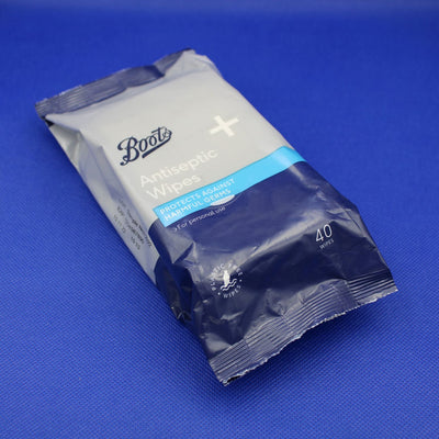 Boots Antiseptic Wipes Plastfri 40-pakning