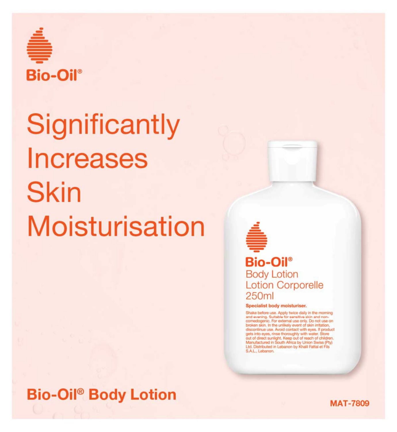 Bio-Oil Body Lotion Ultra Light 175ml - British product