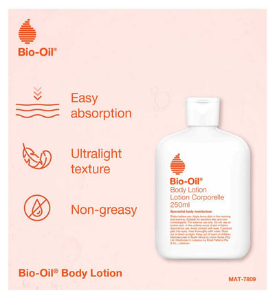 Boots Bio-Oil Lotion corporelle ultra-légère pour peau sèche 175ml - Acheter en ligne sur McGrocer