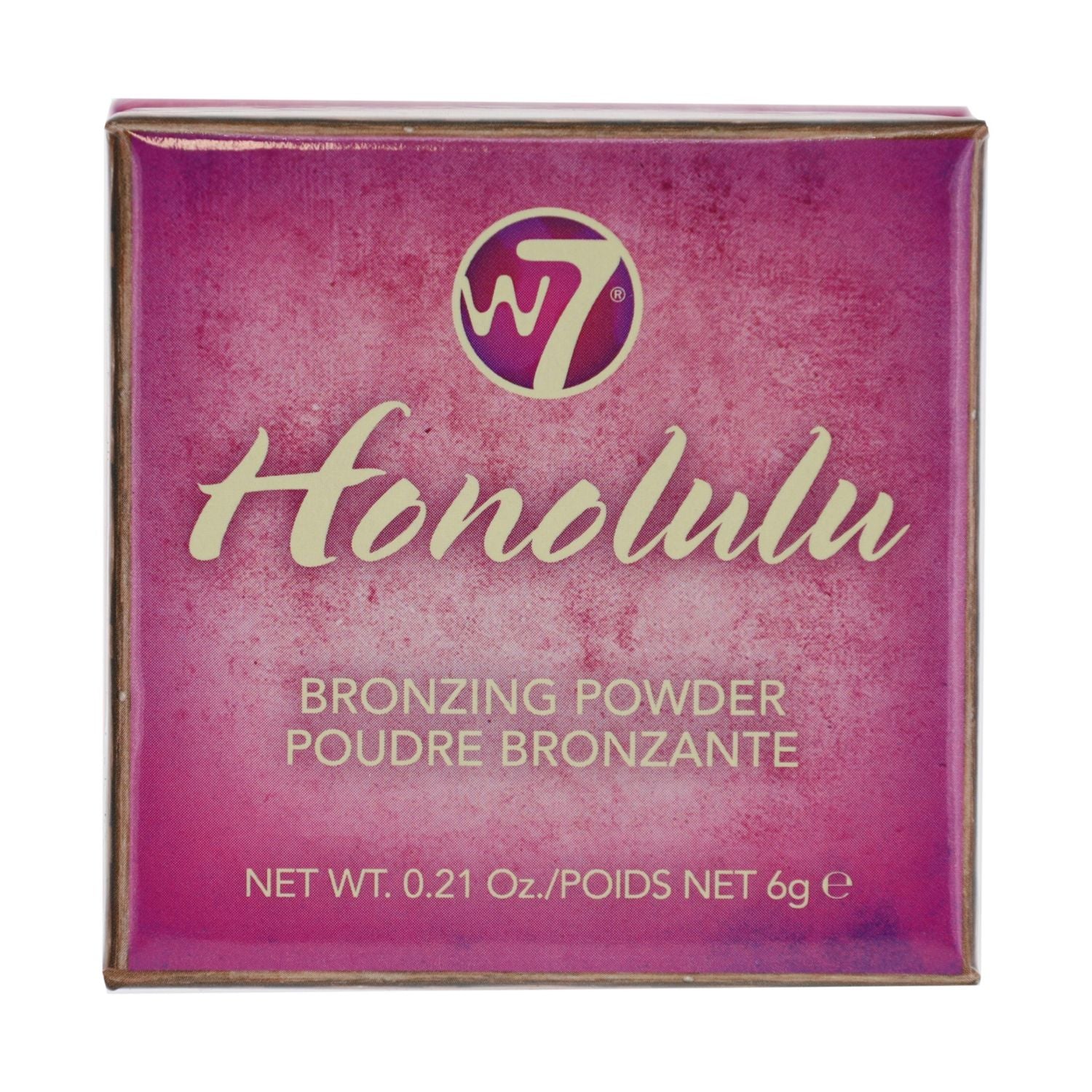 W7 Honolulu Bronzer 6g bronzing powder - British product