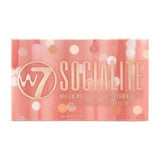W7 Socialite Pressed Pigment Palette Blushing Nudes (British brand)