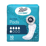 Boots Staydry Extra incontinence pads - British product