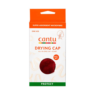 Cantu Mikrofaser-Trockenhaube Bordeauxrot Haarturban