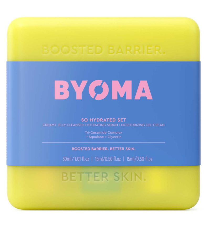 BYOMA Hydrating Starter Kit skincare set - British product
