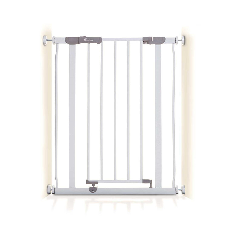 DreamBaby Ava Slimline Gate White 61-68cm - British product
