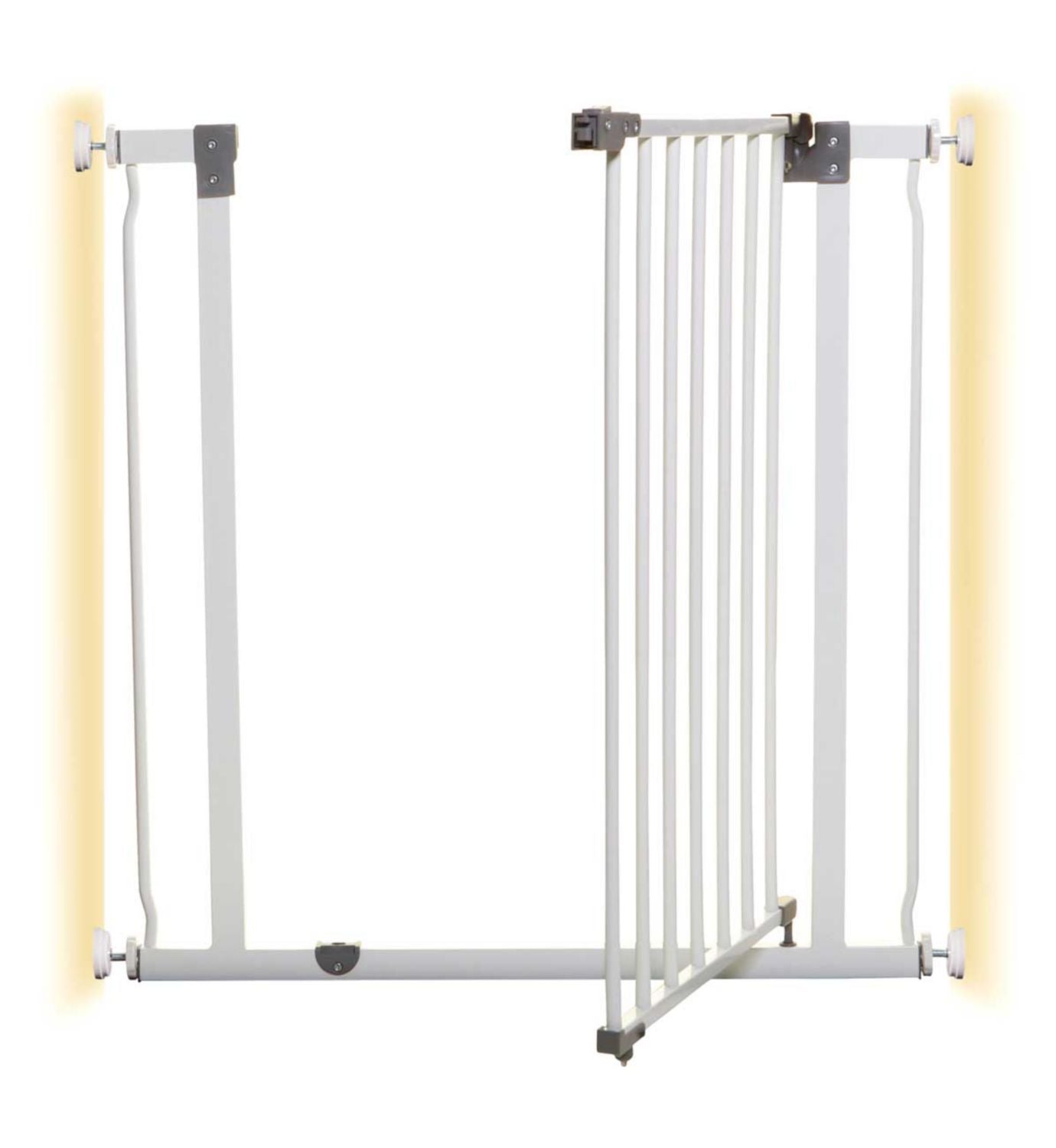 DreamBaby Liberty Xtra Tall safety gate white pressure mounted - British product