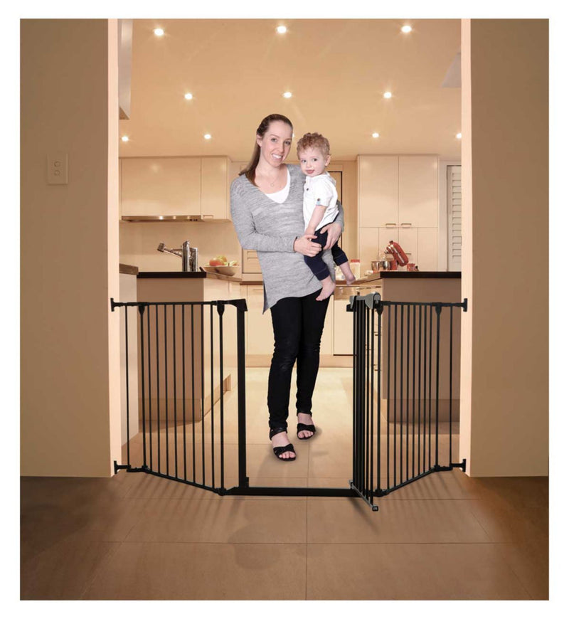 DreamBaby metal safety gate black - British product