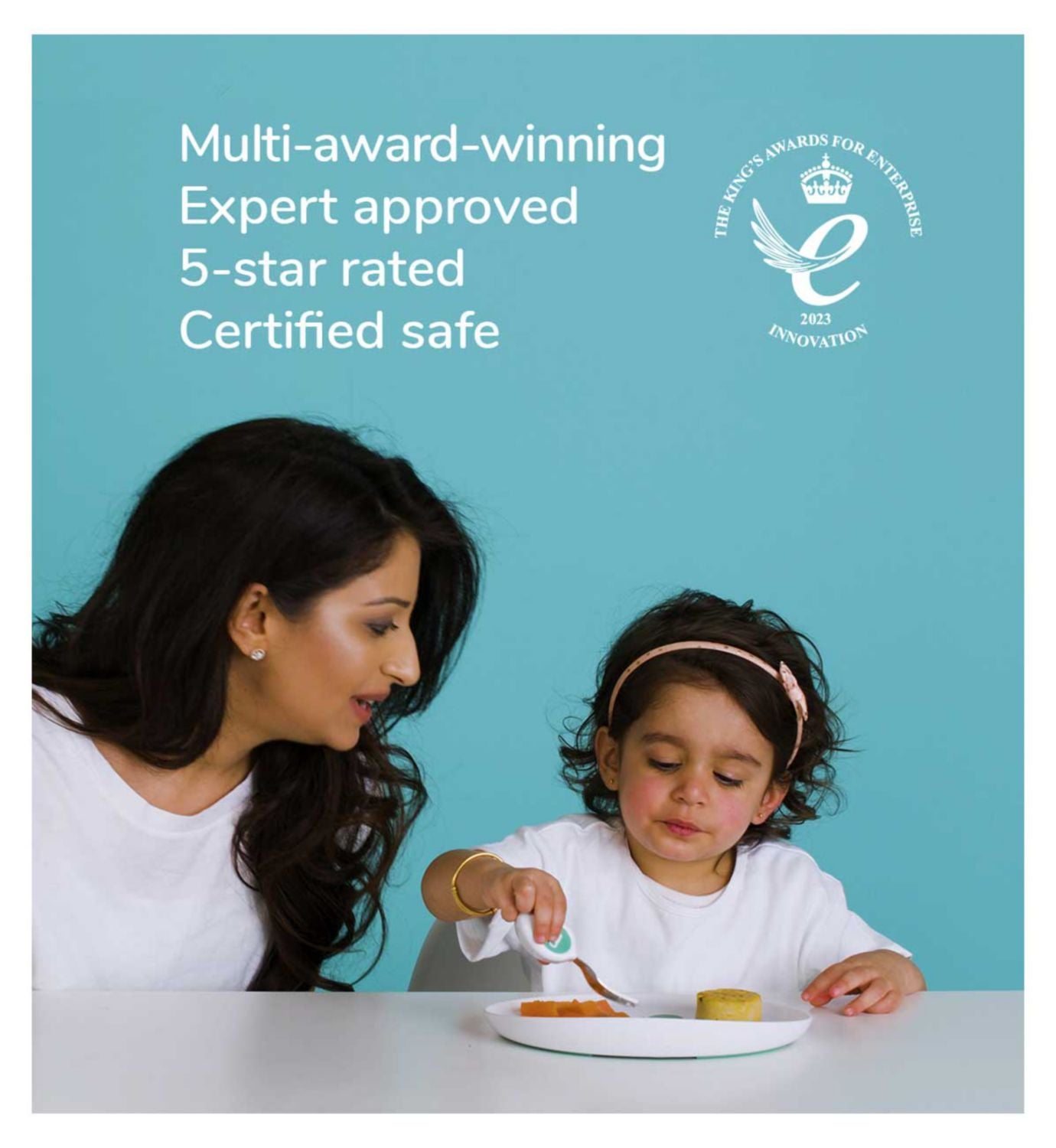 Assiette biodégradable Doddl pour tout-petits - Produit britannique