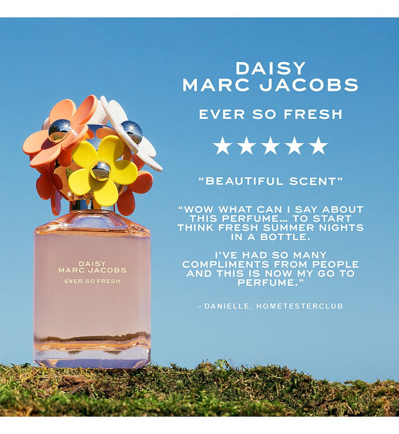 Marc Jacobs Daisy Ever So Fresh perfume 125ml - British product